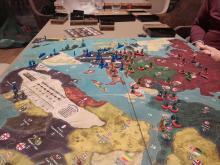 State of the battlefield after 5 hours